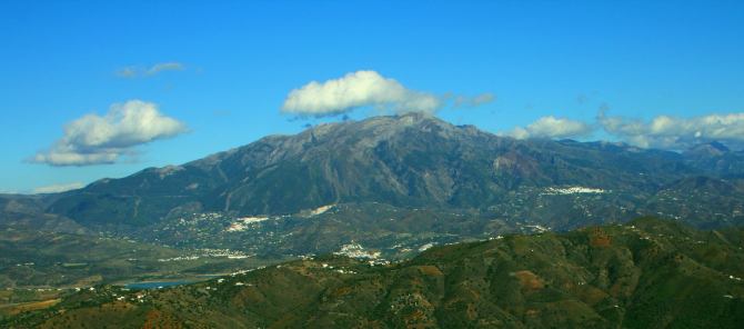 La Maroma desde Comares.